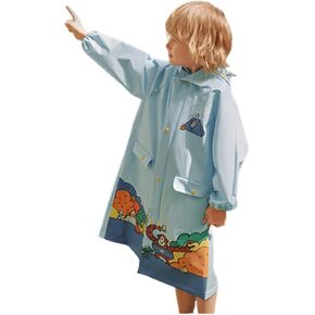 Kids Raincoats Girls Boys Rain Jacket Children Rain Poncho Rainwear Hiking