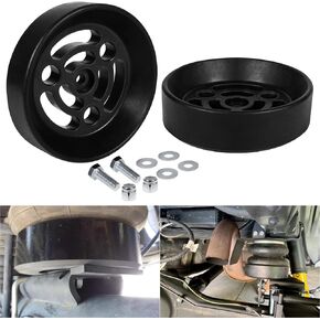 Bonbo KU09140BK Air Bag Cradle For Full Suspension Travel Fits All 6" Diameter Convoluted Air Bags Fits Any Full Size of Half Ton Truck, 2/4WD, Black