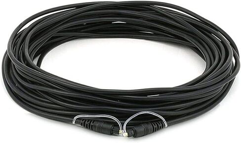 Monoprice S/PDIF (Toslink) Digital Optical Audio Cable, 3ft Black in Saudi Arabia