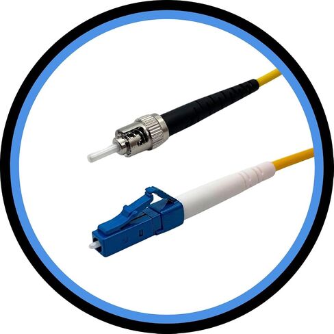 Fiber Optic Patch Cable - Single Mode - SIMPLEX - OS1-9/125um (1M, FC to LC) in Saudi Arabia