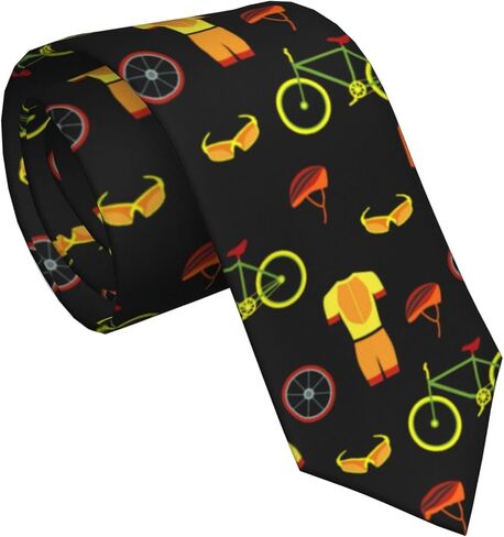 Men's Novelty Tie Fun Necktie Husband Father Ties Formal Business Wedding in Kuwait