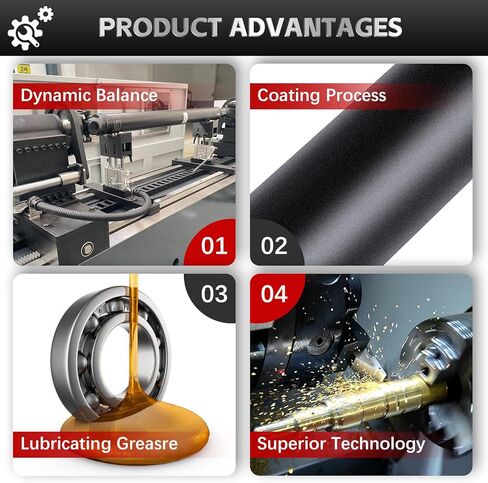 عمود الدفع الأمامي Nifeida 938-128 متوافق مع Jeep Cherokee 1987-2001، Jeep Comanche | جيب واجونير 32.25 بوصة in Kuwait