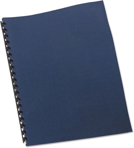 أغطية نظام ربط من الكتان GBC 2000513، 11-1/4 × 8-3/4، أزرق داكن (صندوق من 200) in Kuwait