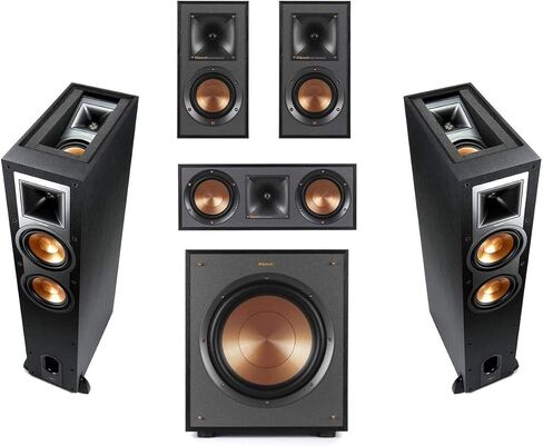 Klipsch Reference R-26FA مكبر صوت قائم على الأرض، أسود، زوج in Kuwait