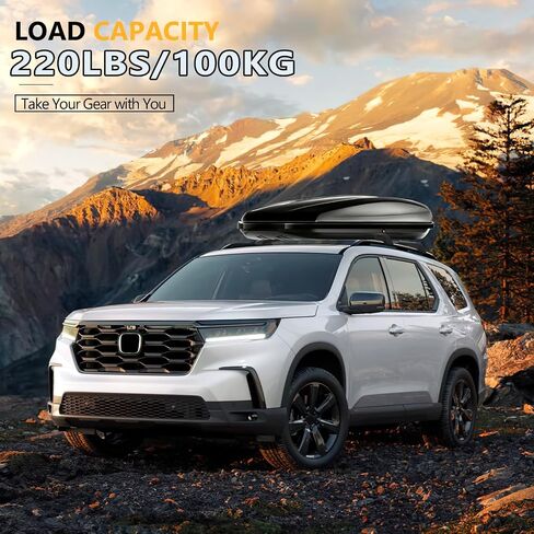 220lbs Roof Rack Cross Bars Compatible with Subaru Ascent 2019-2024 with Raised Side Rails, Heavy Duty Anti-Theft Lockble Aluminum Roof Rails Crossbars Rooftop Luggage Racks Carrier in Saudi Arabia