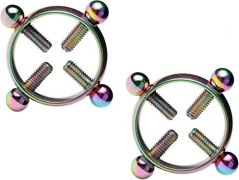 Stainless Steel Nipple Chain Clip Non-Piercing Adjustable Body Clips Jewelry Gift For Women in Saudi Arabia