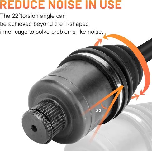 محور السيرة الذاتية الخلفي الأيسر والأيمن نصف عمود مع محمل العجلة لـ Polaris Sportsman 400 500 4x4 HO 1999 2000 2001 2002 1380142 in Kuwait