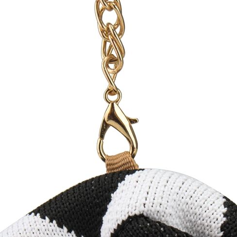 YYW Clutch Purses for Women,Woven Crochet Purse Colorblock Shoulder Bag Casual Knitted Handbag in Saudi Arabia