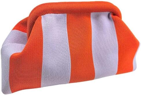 YYW Clutch Purses for Women,Woven Crochet Purse Colorblock Shoulder Bag Casual Knitted Handbag in Saudi Arabia