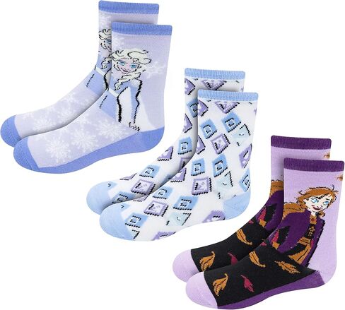 جوارب ديزني للفتيات - عبوة من 3 قطع in Kuwait