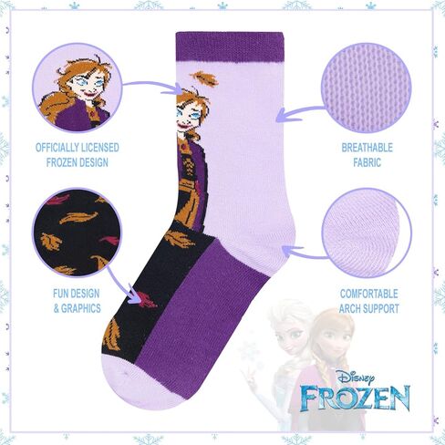 جوارب ديزني للفتيات - عبوة من 3 قطع in Kuwait