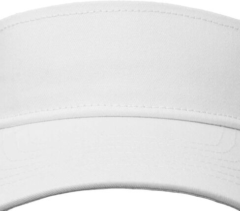 قبعة DALIX Visor من القطن للرجال والنساء كلاسيكية قابلة للتعديل in Kuwait