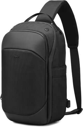OZUKO Business Sling Bag for Men Fit 12.9 Inch iPad Pro, 13L Large Sling Backpack Waterproof Crossbody Shoulder Chest Bag in Saudi Arabia