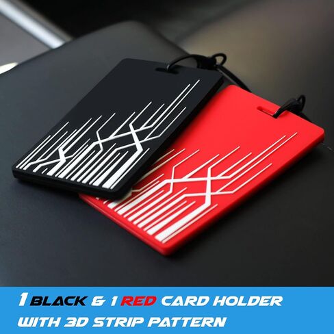 SEVEN SPARTA Key Card Holder Compatible with Tesla Model 3 Model Y Model X Model S Cybertruck Silicone Key Chain in Saudi Arabia
