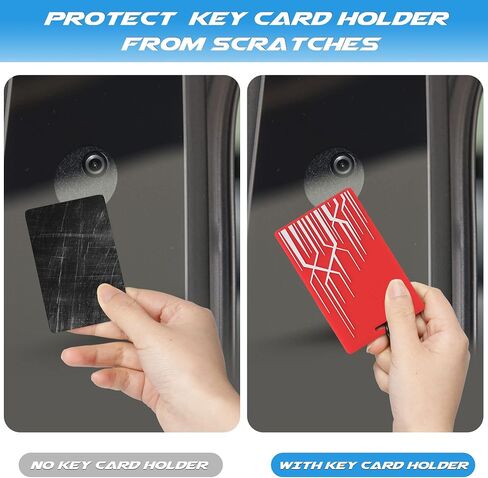 SEVEN SPARTA Key Card Holder Compatible with Tesla Model 3 Model Y Model X Model S Cybertruck Silicone Key Chain in Saudi Arabia