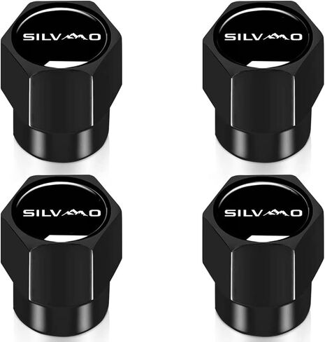 4Pieces Tire Valve Stem Caps Aluminum Tire Valve Caps fit for Chevy Silverado Accessories Leak-Proof,Water-Proof in Saudi Arabia