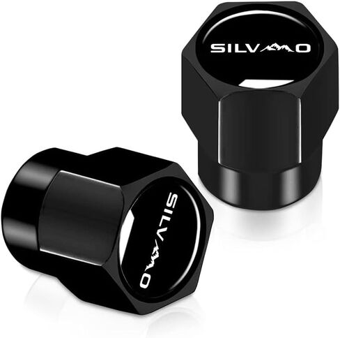 4Pieces Tire Valve Stem Caps Aluminum Tire Valve Caps fit for Chevy Silverado Accessories Leak-Proof,Water-Proof in Saudi Arabia