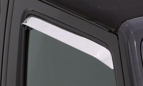 Auto Ventshade [AVS] Ventshade Stainless Steel Finish | Fits 1980-1996 Ford Bronco, F-150, F-250 & F-350 Super Duty, 2 pcs. | 12068 in Saudi Arabia
