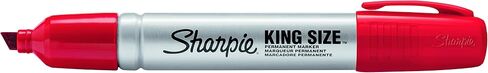SHARPIE Box of 12 Pro King Size Chisel Tip Permanent Markers in Saudi Arabia