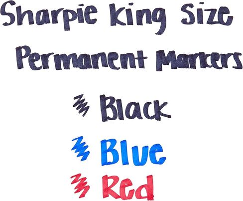 SHARPIE Box of 12 Pro King Size Chisel Tip Permanent Markers in Saudi Arabia