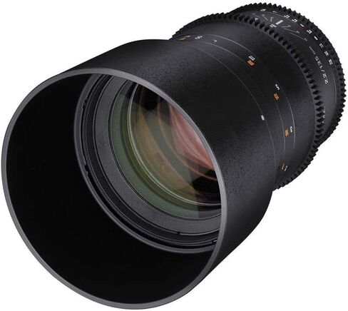 Rokinon Cine DS 135mm T2.2 ED UMC Telephoto Cine Lens for Canon EF Digital SLR Cameras Black | Cinema lens provides smooth manual focus and consistent optical performance for professional video production. in Kuwait