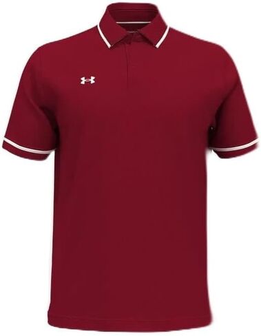 قميص بولو رجالي بأكمام قصيرة من Under Armour Team Tipped in Kuwait
