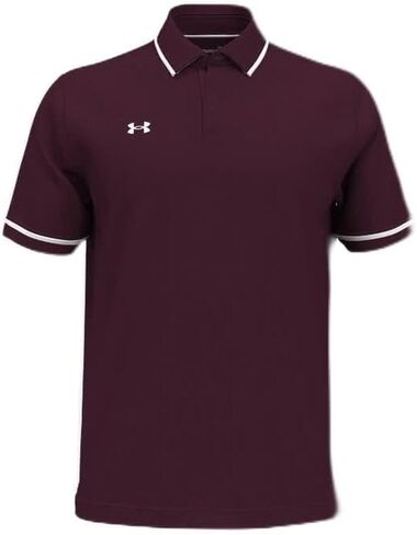 قميص بولو رجالي بأكمام قصيرة من Under Armour Team Tipped in Kuwait