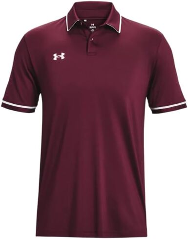 قميص بولو رجالي بأكمام قصيرة من Under Armour Team Tipped in Kuwait