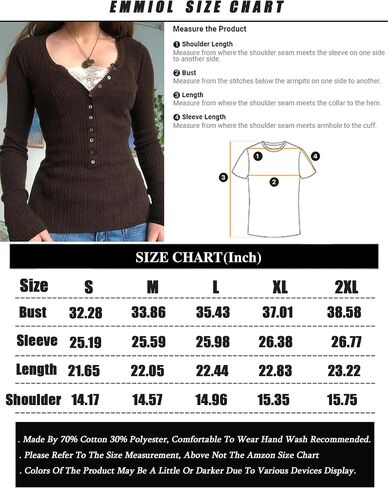 EMMIOL Lace Crop Button Up Shirts for Women Paneled Button Long Sleeve Knit Top Lightweight Slim Basic Knit Tunic Top Blouse in Saudi Arabia