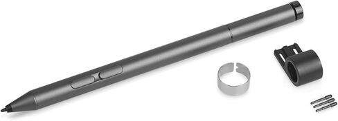 Lenovo Precision Pen 2 (Laptop) – USB-C Charging – Tilt Recognition – Pen is Only Compatible with Certain Devices, Iron Grey in Kuwait