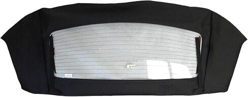Sierra Auto Tops Convertible Top Replacement for Ford Mustang 1994-2004, Sailcloth Vinyl, Black, Window Section Only in Kuwait