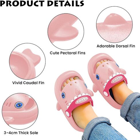 TWYNT Kids Sandals - Comfort Clogs Shoes for Children - Cute & Lightweight Outdoor Slides with Backstrap - Perfect Summer Pool & Beach Outdoor Slippers, Blue in Saudi Arabia