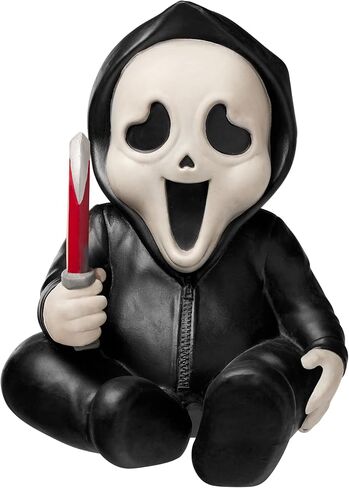 Spirit Halloween 14-Inch Ghost Face ® Horror Baby Static Prop | Officially licensed | Horror Décor | Indoor Décor in Saudi Arabia