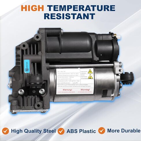 Air Suspension Compressor Pump 1643201204 Compatible with 2007-2012 Mercedes Benz GL450 GL550 ML320 ML350 ML450 ML500 ML550 ML63 AMG in Saudi Arabia