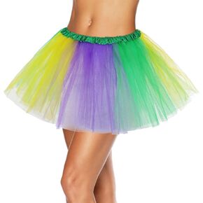 Zando 80s Halloween Costumes for Women Layered Tulle Tutu Skirt High Waist Adult Dance Outfit Princess Tutu Dress Teens