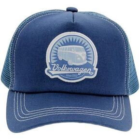 BRISA VW Collection - Volkswagen Baseball Cap Military Cap Trucker Cap Hat Headwear with Bus or Beetle Motif One Size