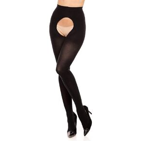 Glamory Ouvert60 Plus Size Crotchless Tights