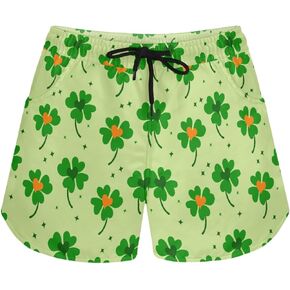 UNICEU Women's Beach Surf Swim Summer Trunks Quick Dry Athletic Fashion Boardshorts