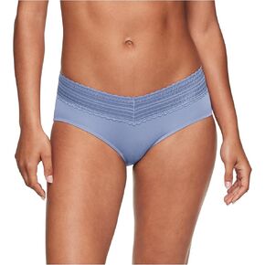 Warner's Women's No Pinching, No Problem Dig-Free Comfort Waist with Lace Microfiber Hipster 5609j in Saudi Arabia