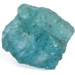 REAL-GEMS Raw Aqua Sky Aquamarine Stone 13.15 Ct Natural Aquamarine Wire Wrapping & Jewelry Making, Rough Chunky Loose Gemstone