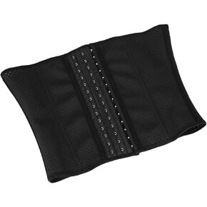 Sportmusies Women’s Underbust 9 Steel Boned Corset Waist Trainer for Weight Loss