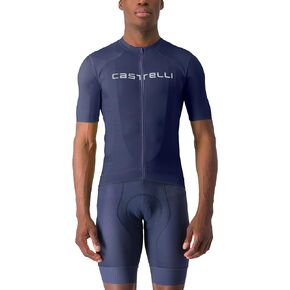 قميص Castelli الرجالي Elements، طبقة أساسية خفيفة الوزن قابلة للتنفس وربع كم لركوب الدراجات على الطرق والحصى