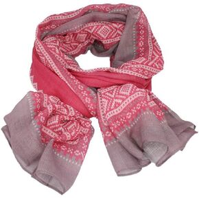 Marius Pattern Soft & Elegant Spring/Summer Lightweight Neck Scarf/Shawl For Women By Flaaronning in Saudi Arabia