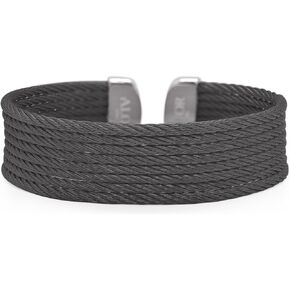 Cable Cuff Essentials 8 Row Cuff - Stainless Steel Cuff Bracelets for Woman - Brazaletes para Mujer - Women's Cuff Bracelets