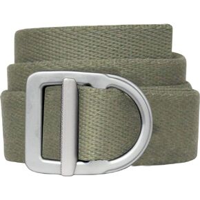 Bison Designs Delta Belt - by - Light Duty 38mm - USA Made - XL, Aloe, up to 46"