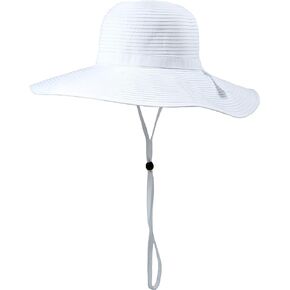 SwimZip Women's Wide Brim Sun Hat - UPF 50+ Sun Protection