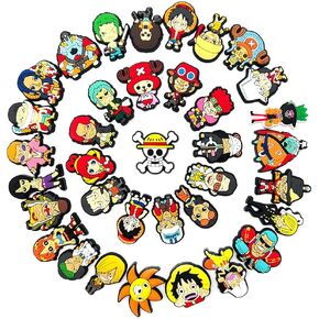 Shoe Charms PVC 36pcs Shoe Decoration Charms for Boys Girls Teens Gifts for Kids Children,Anime 36 Heros Style in Kuwait
