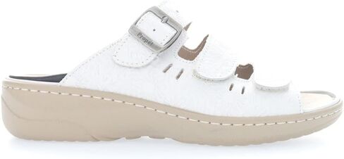 Propet Womens Breezy Walker Slide Athletic Sandals Casual Low Heel 1-2" - White in Saudi Arabia