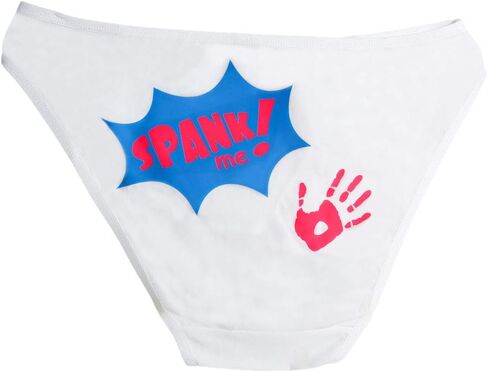 EBSEM SPANK Sexy Hipster Bikini Women's Funny Underwear Panties Briefs Lingerie in Saudi Arabia