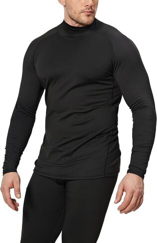 مجموعة من 5 أو 4 قمصان رجالية ذات رقبة سلحفاة حرارية وقمصان مضغوطة وأكمام طويلة in Kuwait